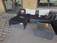 1 loungeset in wicker - afbeelding 1 van  5