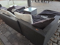 1 loungeset in wicker - afbeelding 5 van  5