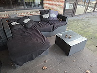 1 loungeset in wicker - afbeelding 1 van  4