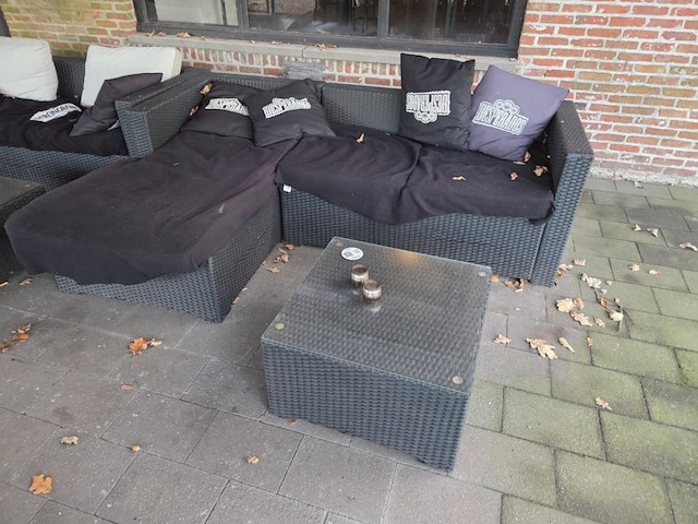 1 loungeset in wicker - afbeelding 2 van  4