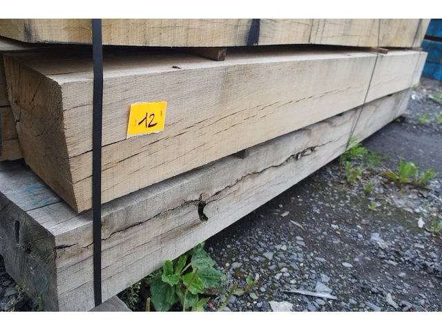 1 m³ eiken balken 200x200 - afbeelding 2 van  4