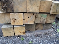 1 m³ eiken balken 200x200 - afbeelding 4 van  4