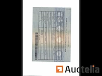 1 man vrachtwagen immat. 1gyg462, 1e inschrijving 02/06/2016, chassis 343950, 2 kentekenboekjes (thuis en voertuig), 1 identificatierapport. waarschuwing, voertuig niet getest vanwege batterijstoring, startte niet tijdens de expertise. een bezoek aan dit voertuig is aan te bevelen. - afbeelding 19 van  31