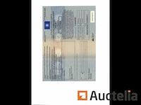 1 man vrachtwagen immat. 1gyg462, 1e inschrijving 02/06/2016, chassis 343950, 2 kentekenboekjes (thuis en voertuig), 1 identificatierapport. waarschuwing, voertuig niet getest vanwege batterijstoring, startte niet tijdens de expertise. een bezoek aan dit voertuig is aan te bevelen. - afbeelding 21 van  31