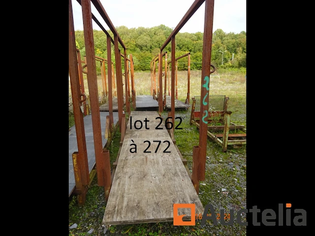 1 metaal glastransport rek van transport 5m/123/234 - afbeelding 4 van  4