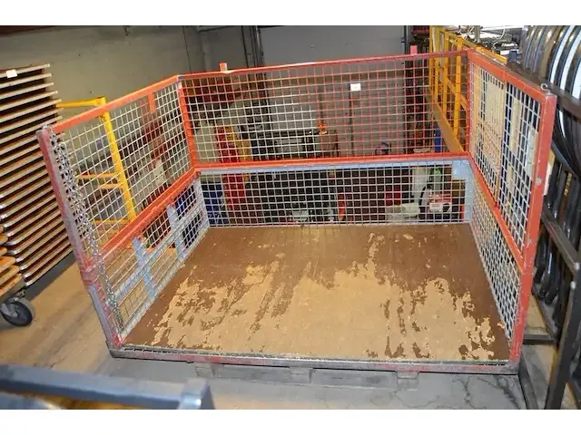 1 metaal palletbox 130x200cm (1129) - afbeelding 1 van  5