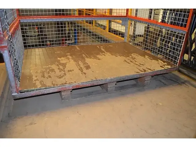 1 metaal palletbox 130x200cm (1129) - afbeelding 5 van  5