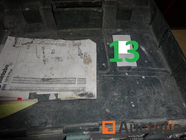 1 metabo type sbe1010+ boorstelling - afbeelding 1 van  3