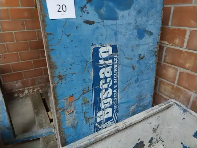 1 metalen kraanbak/container boscaro - afbeelding 2 van  3