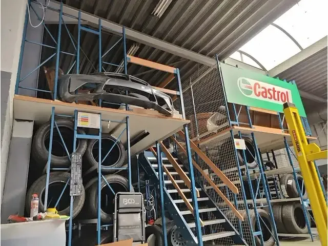1 metalen magazijn/bandenstelling - afbeelding 15 van  29