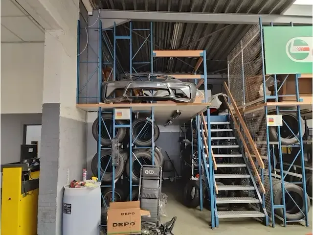 1 metalen magazijn/bandenstelling - afbeelding 12 van  29