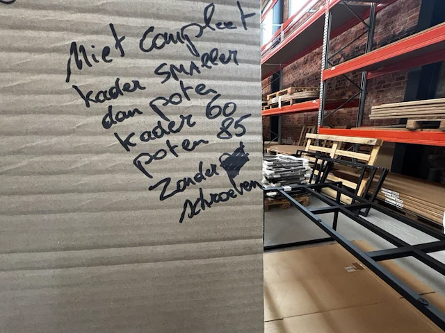 1 metalen tafelonderstel - 240 - afbeelding 5 van  5
