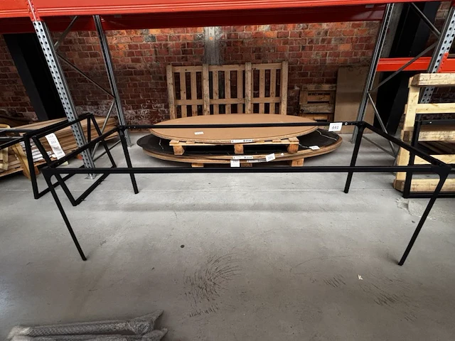1 metalen tafelonderstel felix - 220cm - afbeelding 1 van  4