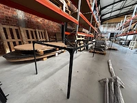 1 metalen tafelonderstel felix - 220cm - afbeelding 3 van  4