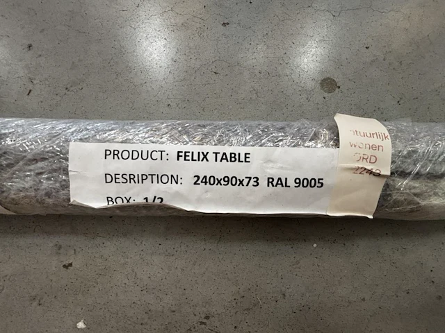 1 metalen tafelonderstel felix - 240cm - afbeelding 4 van  4