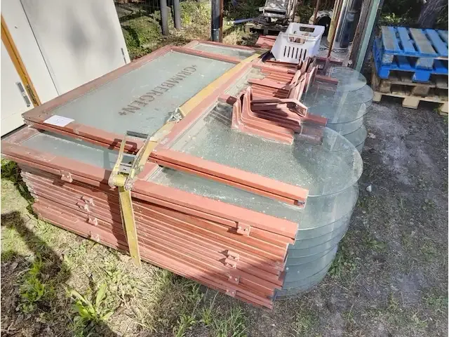 1 metalen terrasafscherming getekend grimbergen - afbeelding 2 van  4