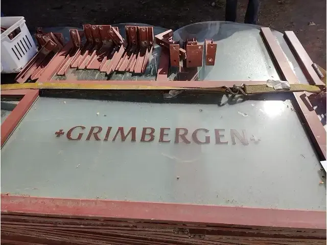 1 metalen terrasafscherming getekend grimbergen - afbeelding 3 van  4