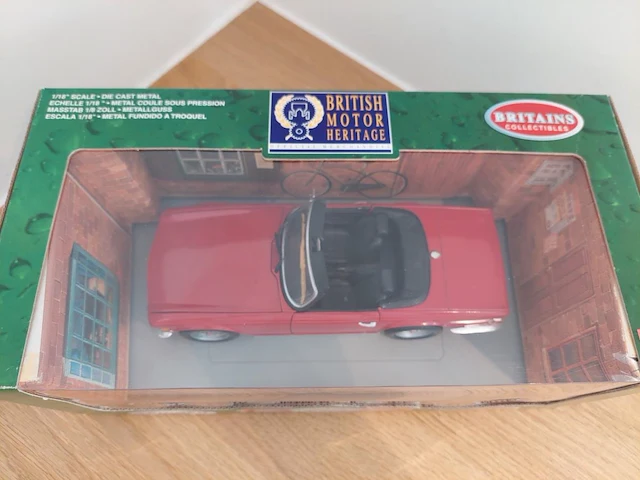 1 modelwagen britains collectibles triumph tr6 - afbeelding 3 van  5