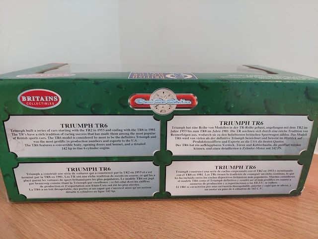 1 modelwagen britains collectibles triumph tr6 - afbeelding 5 van  5
