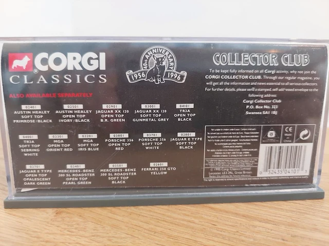 1 modelwagen corgi classics triumph tr3a open top - afbeelding 5 van  5