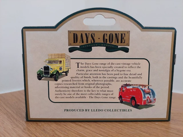 1 modelwagen days gone vintage models renault van davo n°7 - afbeelding 4 van  4