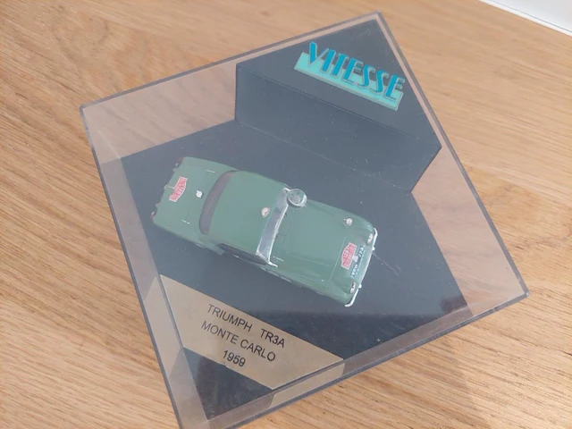 1 modelwagen vitesse triumph tr3a monte carlo 1959 - afbeelding 3 van  3