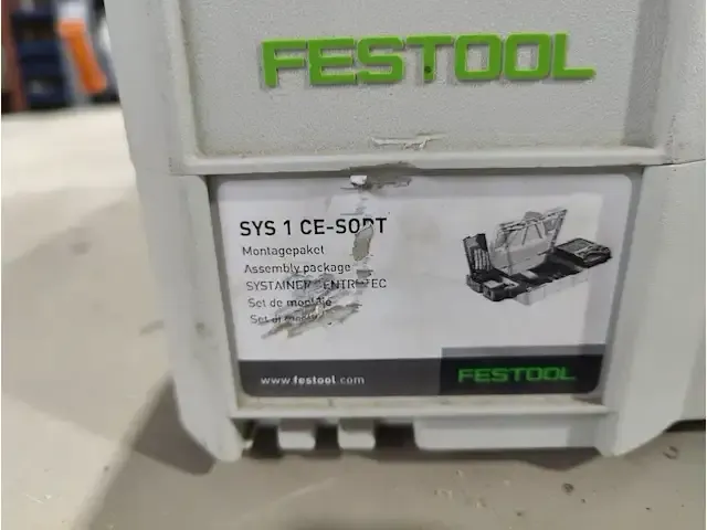 1 montagepakket festool sys 1 ce-sort - afbeelding 5 van  5