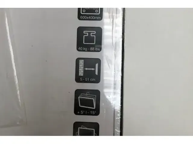 1 muurbevestiging flat screen - afbeelding 3 van  8