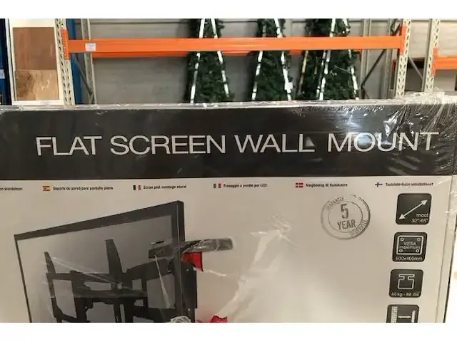1 muurbevestiging flat screen - afbeelding 5 van  8