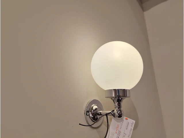 1 muurlamp aqua prestige bollamp chroom - afbeelding 1 van  2