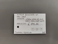 1 muurlamp quattro benelux rotaliana belvedere w1, matt white - afbeelding 3 van  3