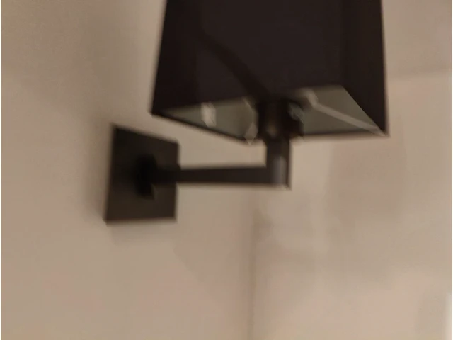 1 muurlamp stephan davidts met lampen kap - afbeelding 3 van  3