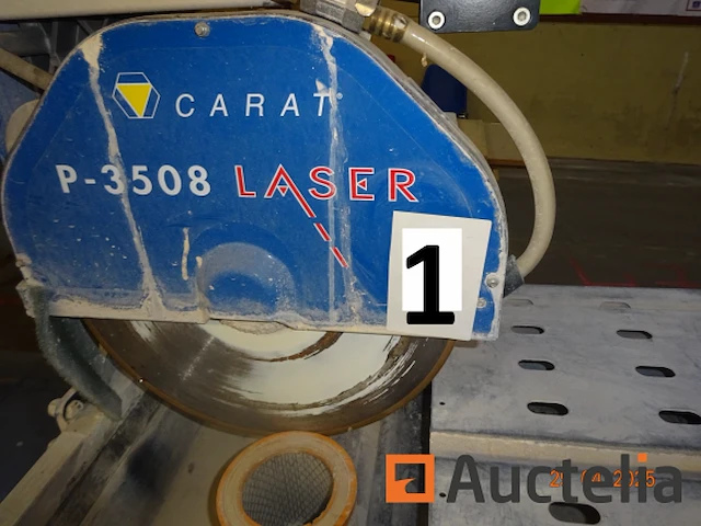 1 natzaag (cabat lasertegelsnijder), tafellengte 140/breedte 65, diam. 35cm - afbeelding 1 van  4