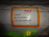 1 pallet belgaflam b10,15/260 vlakke pe folie m200 - afbeelding 3 van  4