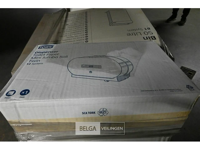 1 pallet hygiëne dispensers en pvc vuilbakken - afbeelding 2 van  3