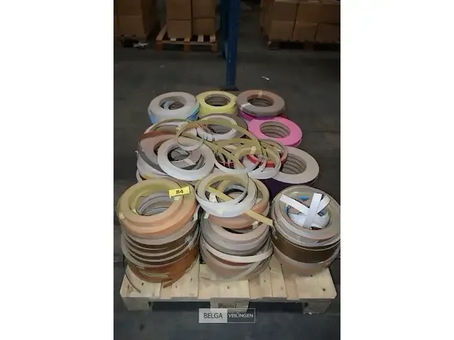1 pallet kantband voor keukenplaten, verschillende kleuren melamineband - afbeelding 1 van  7