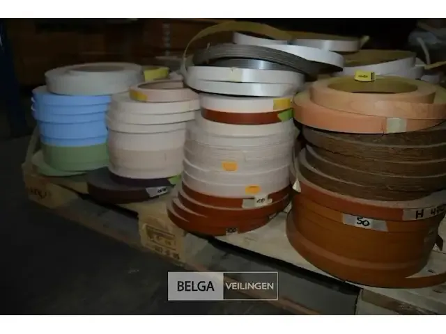 1 pallet kantband voor keukenplaten, verschillende kleuren melamineband - afbeelding 2 van  7