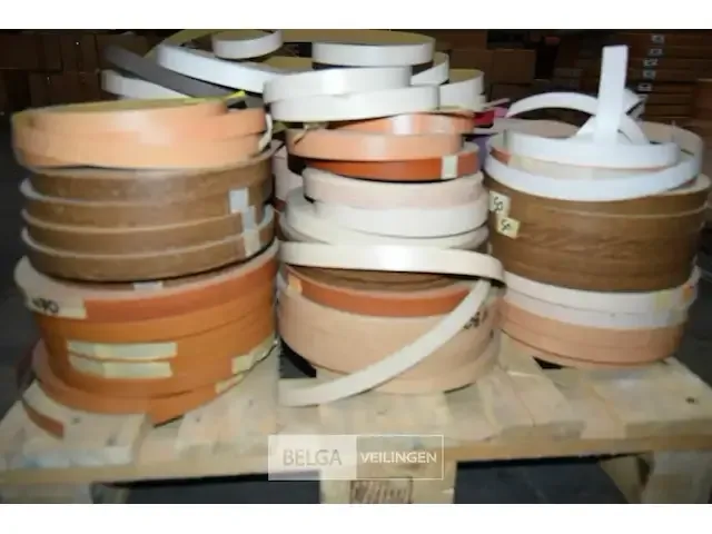 1 pallet kantband voor keukenplaten, verschillende kleuren melamineband - afbeelding 3 van  7