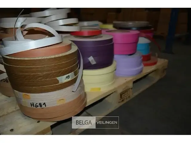 1 pallet kantband voor keukenplaten, verschillende kleuren melamineband - afbeelding 4 van  7
