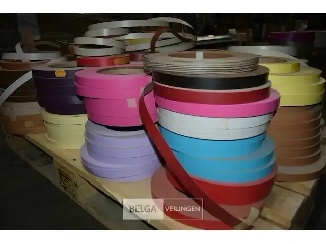 1 pallet kantband voor keukenplaten, verschillende kleuren melamineband - afbeelding 5 van  7