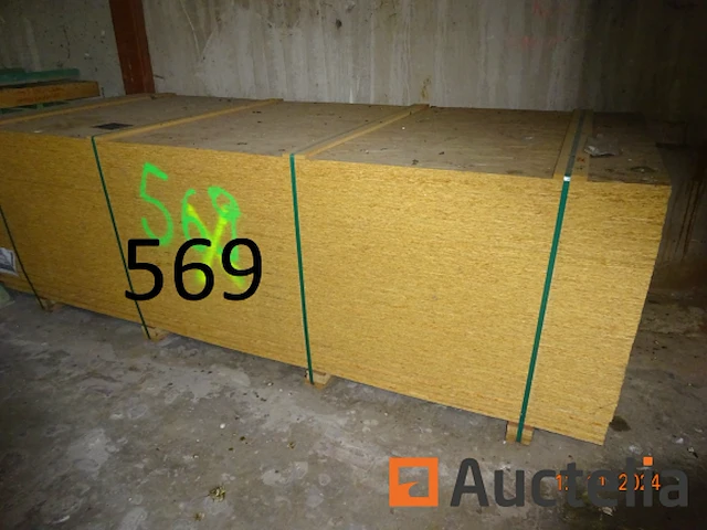 1 pallet van +/- 75 osb panelen 280/120/1.2 - afbeelding 3 van  5