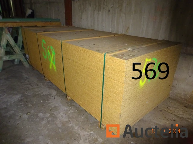 1 pallet van +/- 75 osb panelen 280/120/1.2 - afbeelding 5 van  5