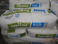1 pallet van 38 zakken van 25 kg supra cem duo lijmmortel en wapening - knauf - afbeelding 4 van  5