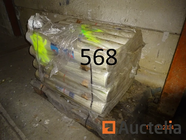 1 pallet waarvan 20 rollen dampscherm 50m² per rol - afbeelding 1 van  3