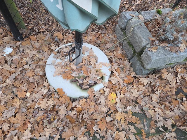 1 parasol getekend "cristal" - afbeelding 2 van  3