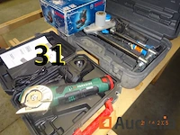 1 parkside vinylsnijder op batterijen, 1 professionele bosh-standaard - afbeelding 1 van  3