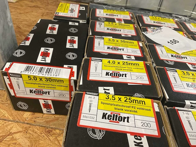 1 partij; 20 dozen spaanplaatschroeven; 40 balkdragers - afbeelding 7 van  11