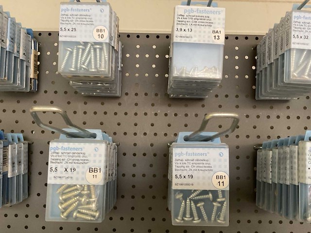 1 partij bevestigingsmaterialen - afbeelding 3 van  8