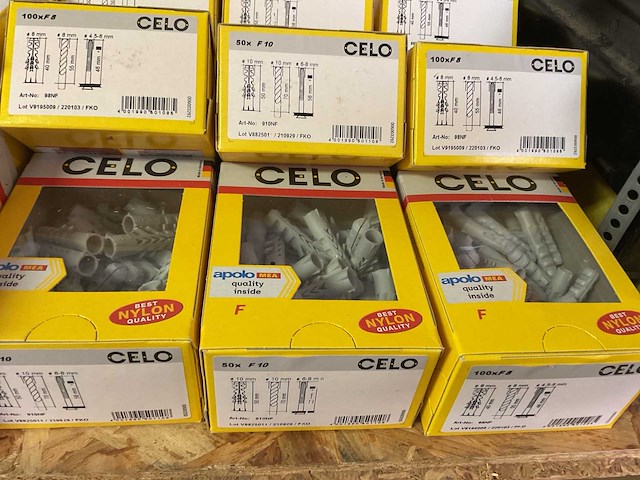 1 partij bevestigingsmaterialen - afbeelding 3 van  9