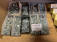 1 partij houtbouten; houtdraadbouten - afbeelding 1 van  5